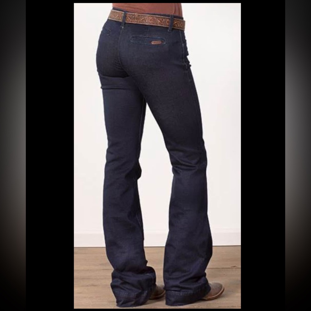 Ladies Wranglers Mae Trouser Jeans 5/6x36